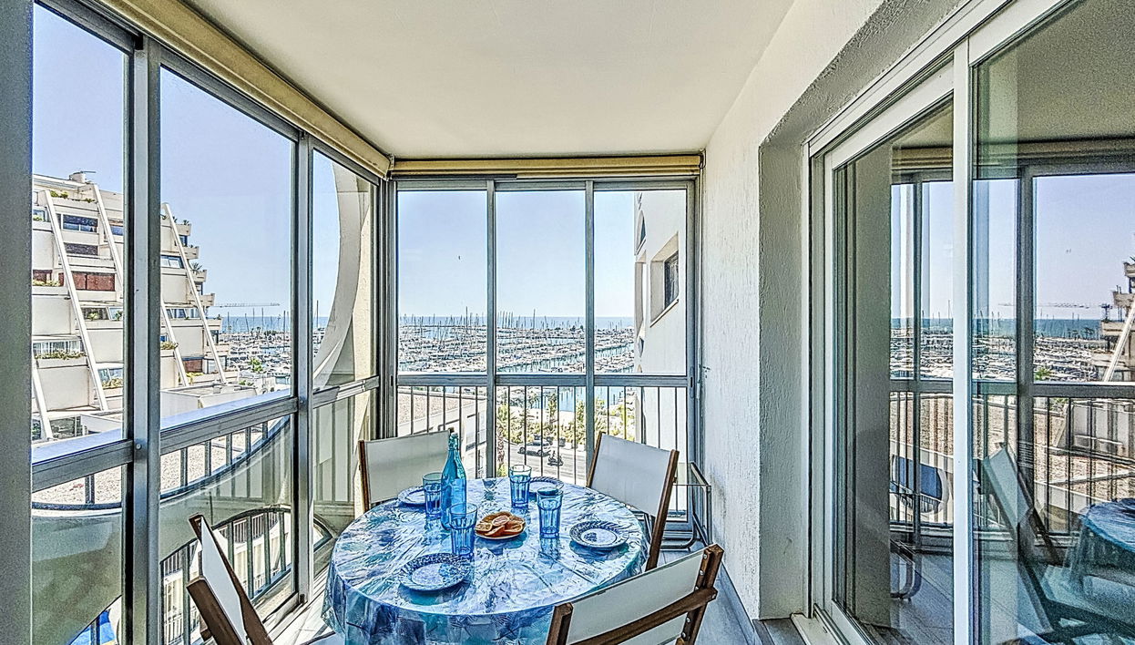 Apartamento de 2 quartos em La Grande-Motte com terraço - Foto 1