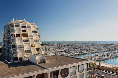 Foto 25 - Apartamento de 1 quarto em La Grande-Motte com terraço e vistas do mar