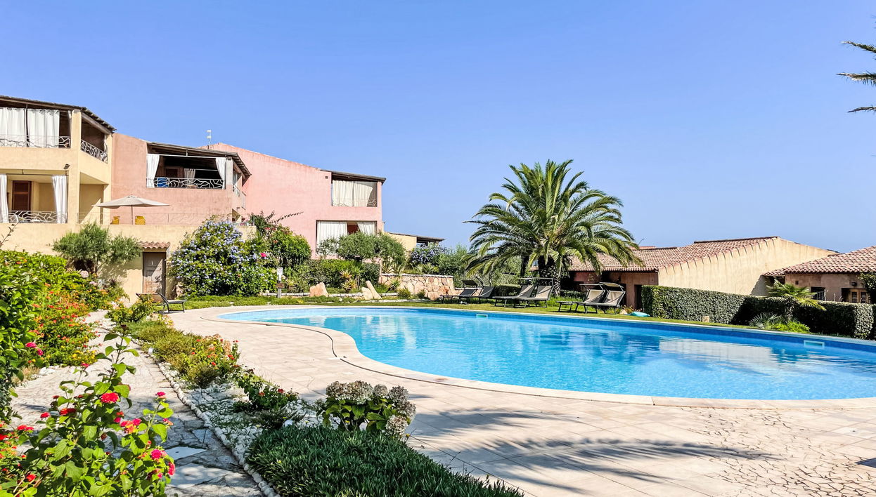 Apartment mit 2 Schlafzimmern in Santa Teresa Gallura mit schwimmbad und garten - Foto 1