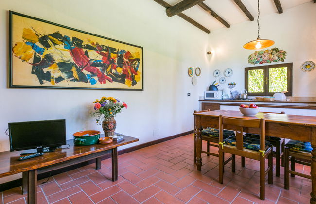 Casa de 2 quartos em Colle di Val d'Elsa com piscina e jardim - Foto 9