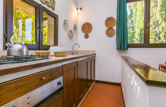 Casa de 2 quartos em Colle di Val d'Elsa com piscina e jardim - Foto 12