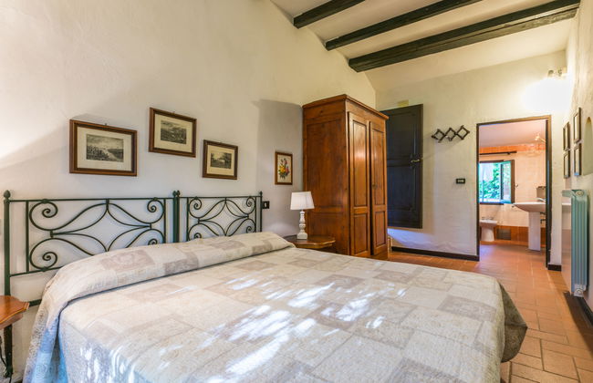 Casa de 2 quartos em Colle di Val d'Elsa com piscina e jardim - Foto 17