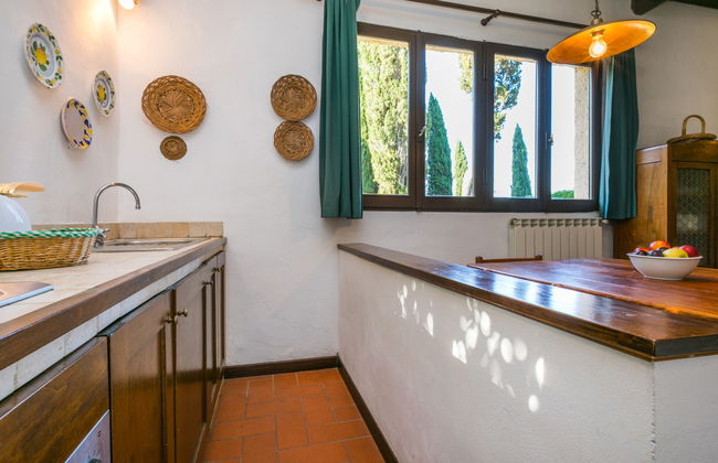 Casa de 2 quartos em Colle di Val d'Elsa com piscina e jardim - Foto 13
