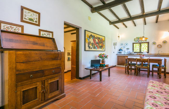 Casa de 2 quartos em Colle di Val d'Elsa com piscina e jardim - Foto 8