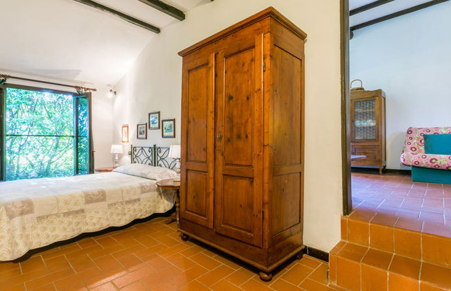 Casa de 2 quartos em Colle di Val d'Elsa com piscina e jardim - Foto 14