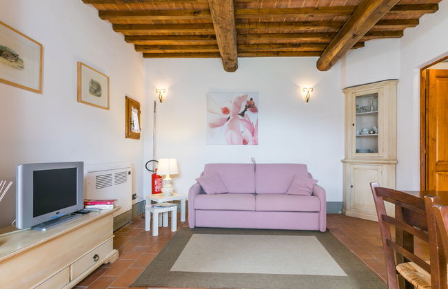 Apartamento de 2 quartos em Castelfiorentino com piscina e jardim - Foto 11