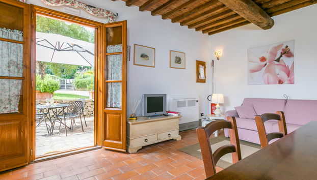 Apartamento de 2 quartos em Castelfiorentino com piscina e jardim - Foto 4