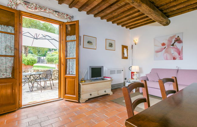 Apartamento de 2 quartos em Castelfiorentino com piscina e jardim - Foto 4