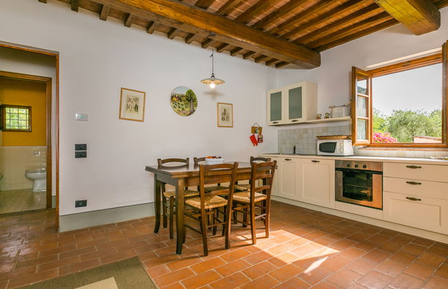 Apartamento de 2 quartos em Castelfiorentino com piscina e jardim - Foto 9