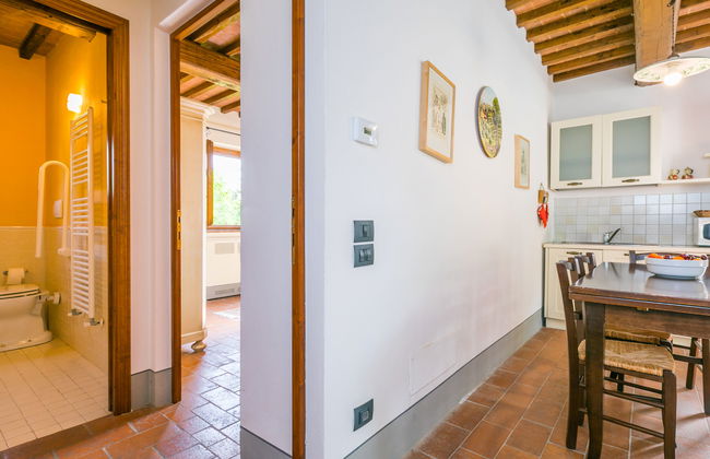 Apartamento de 2 quartos em Castelfiorentino com piscina e jardim - Foto 12