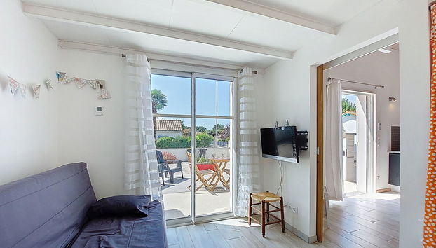 Casa de 2 quartos em Saint-Palais-sur-Mer com terraço - Foto 5