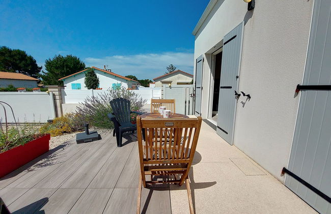 Casa de 2 quartos em Saint-Palais-sur-Mer com terraço - Foto 15