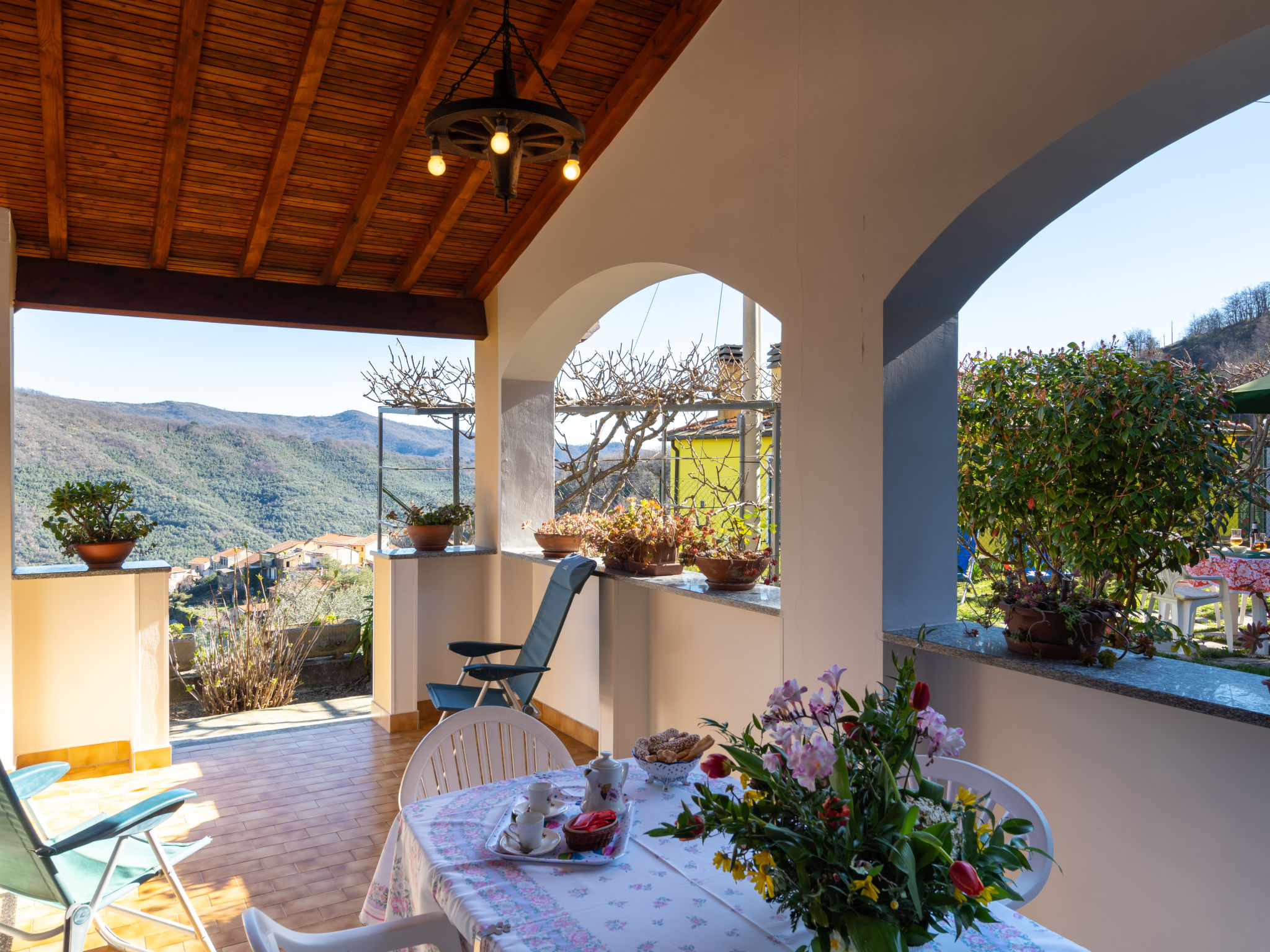 Foto 2 - Casa con 2 camere da letto a Prelà con giardino e terrazza