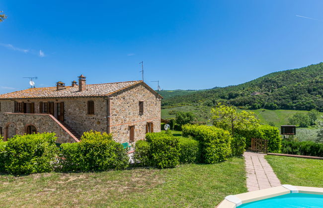 Casa de 2 quartos em Volterra com piscina e jardim - Foto 33
