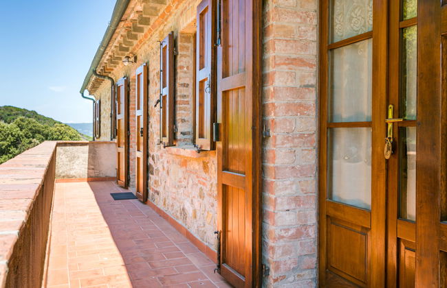 Casa de 2 quartos em Volterra com piscina e jardim - Foto 47