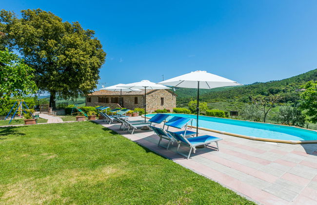 Casa de 2 quartos em Volterra com piscina e jardim - Foto 51
