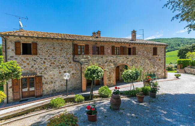 Casa de 2 quartos em Volterra com piscina e jardim - Foto 48