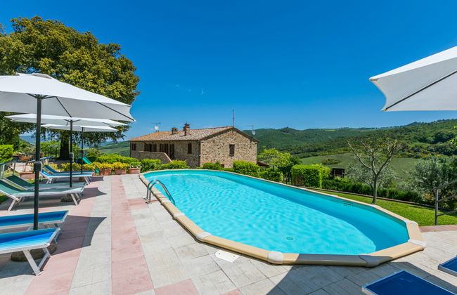 Casa de 2 quartos em Volterra com piscina e jardim - Foto 18