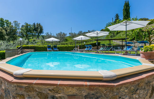 Casa de 2 quartos em Volterra com piscina e jardim - Foto 21