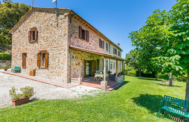 Casa de 2 quartos em Volterra com piscina e jardim - Foto 50