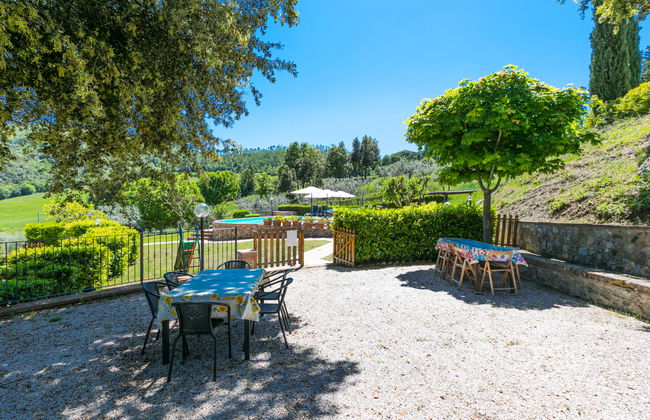 Casa de 2 quartos em Volterra com piscina e jardim - Foto 23