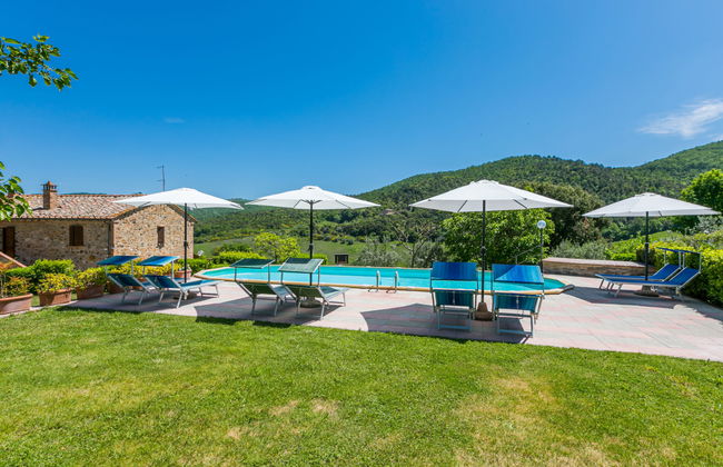 Casa de 2 quartos em Volterra com piscina e jardim - Foto 22