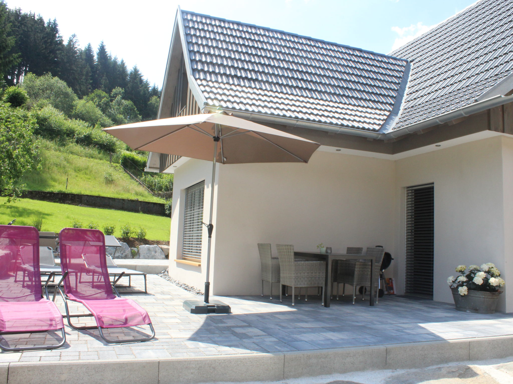 Foto 2 - Haus mit 1 Schlafzimmer in Hofstetten mit garten und blick auf die berge