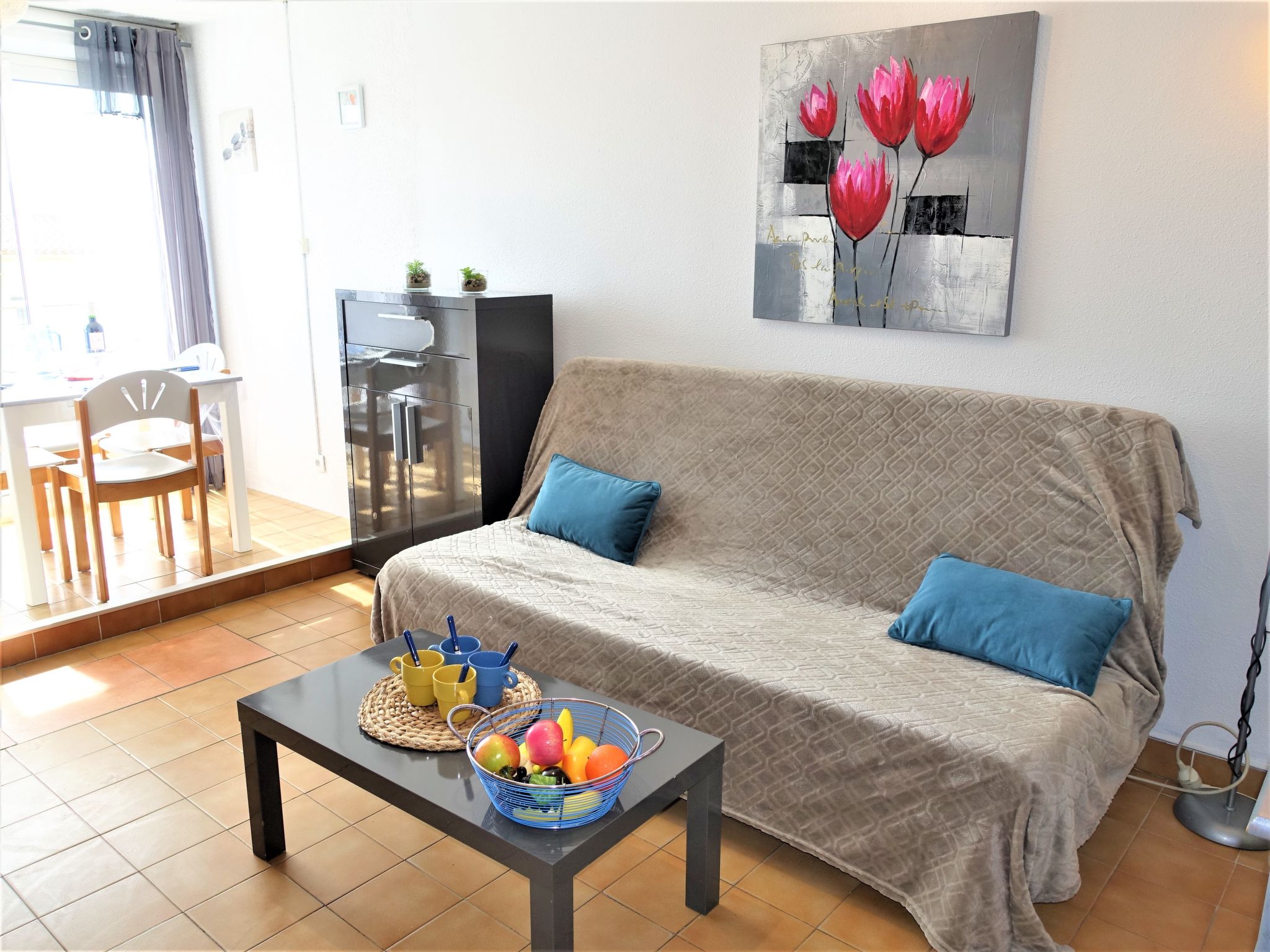 Foto 2 - Appartamento con 1 camera da letto a Narbonne con piscina e vista mare