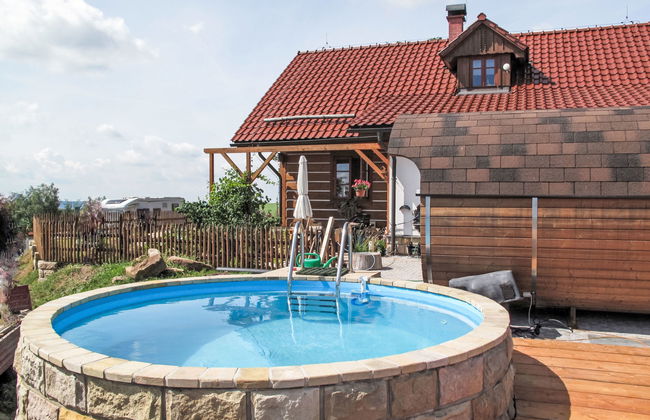 Casa de 7 quartos em Úhlejov com piscina privada e jardim - Foto 58