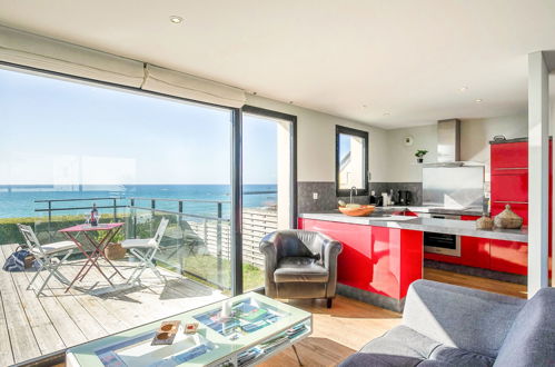 Foto 1 - Casa de 3 habitaciones en Plouescat con terraza y vistas al mar