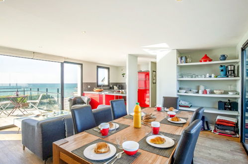 Foto 17 - Casa de 3 quartos em Plouescat com terraço e vistas do mar
