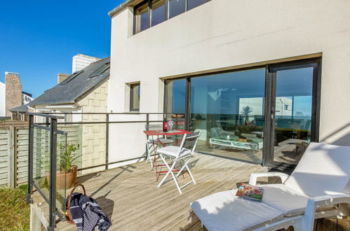 Foto 7 - Casa de 3 quartos em Plouescat com terraço e vistas do mar