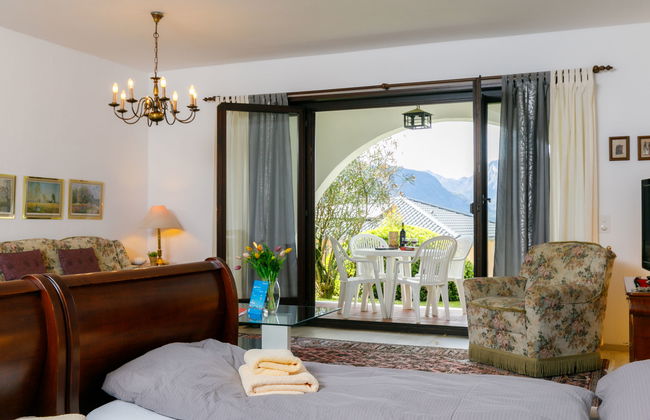 Apartamento de 1 quarto em Gambarogno com piscina e jardim - Foto 11