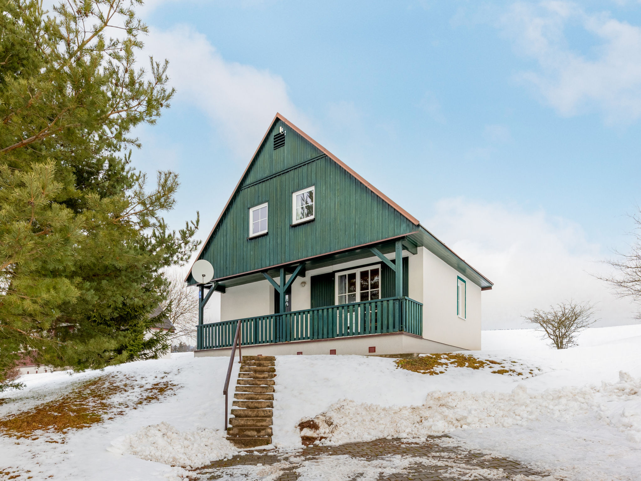 Foto 48 - Haus mit 3 Schlafzimmern in Černý Důl mit schwimmbad und garten