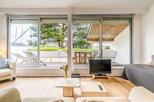 Foto 7 - Appartamento con 2 camere da letto a La Trinité-sur-Mer con terrazza