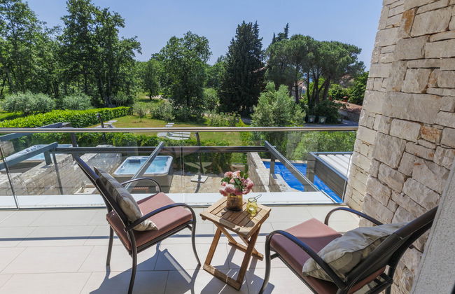 Casa de 4 quartos em Umag com piscina privada e jardim - Foto 14