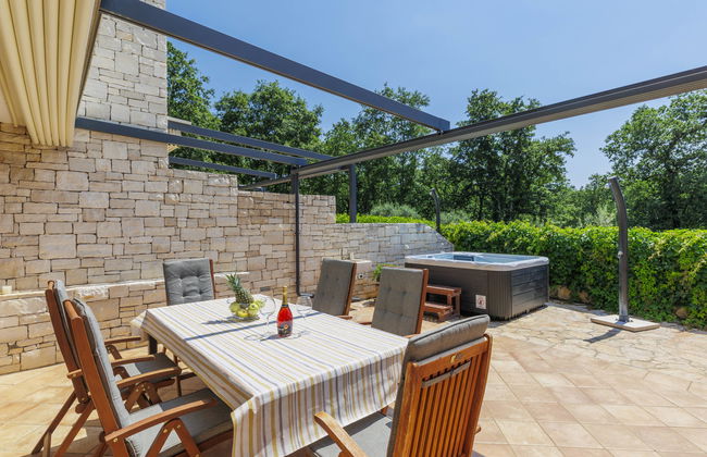 Casa de 4 quartos em Umag com piscina privada e jardim - Foto 19
