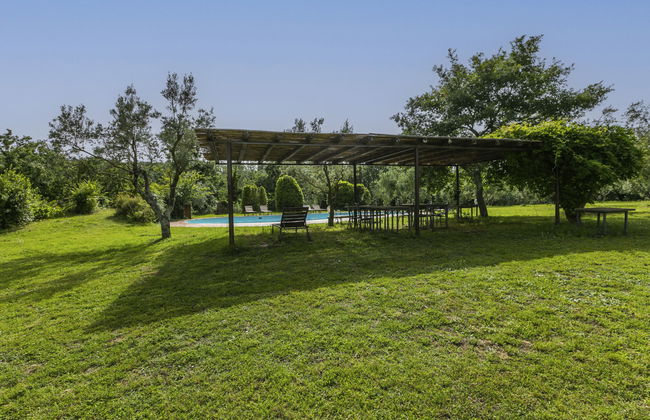 Apartamento de 1 quarto em Sorano com piscina e jardim - Foto 17