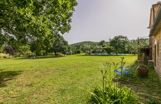 Apartamento de 1 quarto em Sorano com piscina e jardim - Foto 16