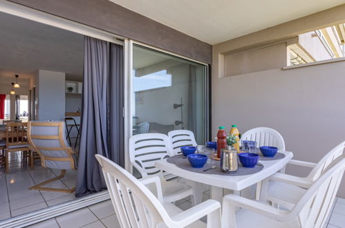 Foto 18 - Apartamento de 2 quartos em Canet-en-Roussillon com piscina e vistas do mar