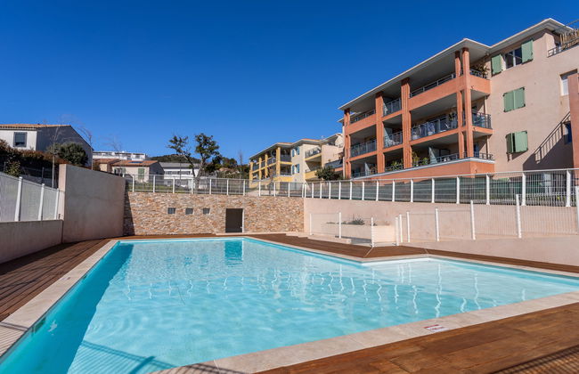 Appartamento con 2 camere da letto a Bormes-les-Mimosas con piscina e giardino - Foto 15