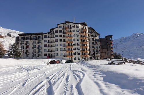 Foto 17 - Apartment mit 1 Schlafzimmer in Les Belleville mit blick auf die berge