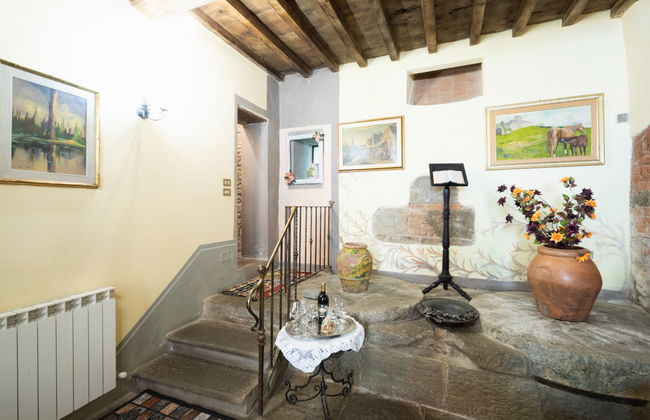 Apartment mit 5 Schlafzimmern in Loro Ciuffenna mit schwimmbad und garten - Foto 9