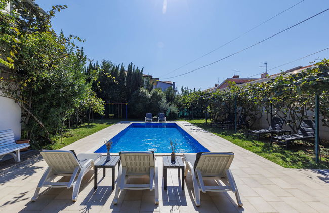 Casa de 4 quartos em Umag com piscina privada e jardim - Foto 33
