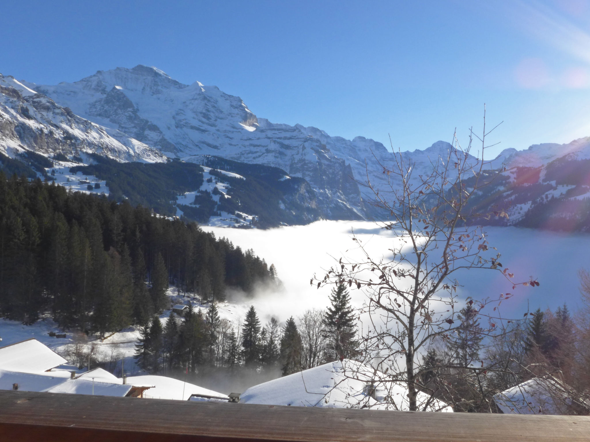 Foto 18 - Apartment mit 1 Schlafzimmer in Lauterbrunnen mit garten und blick auf die berge