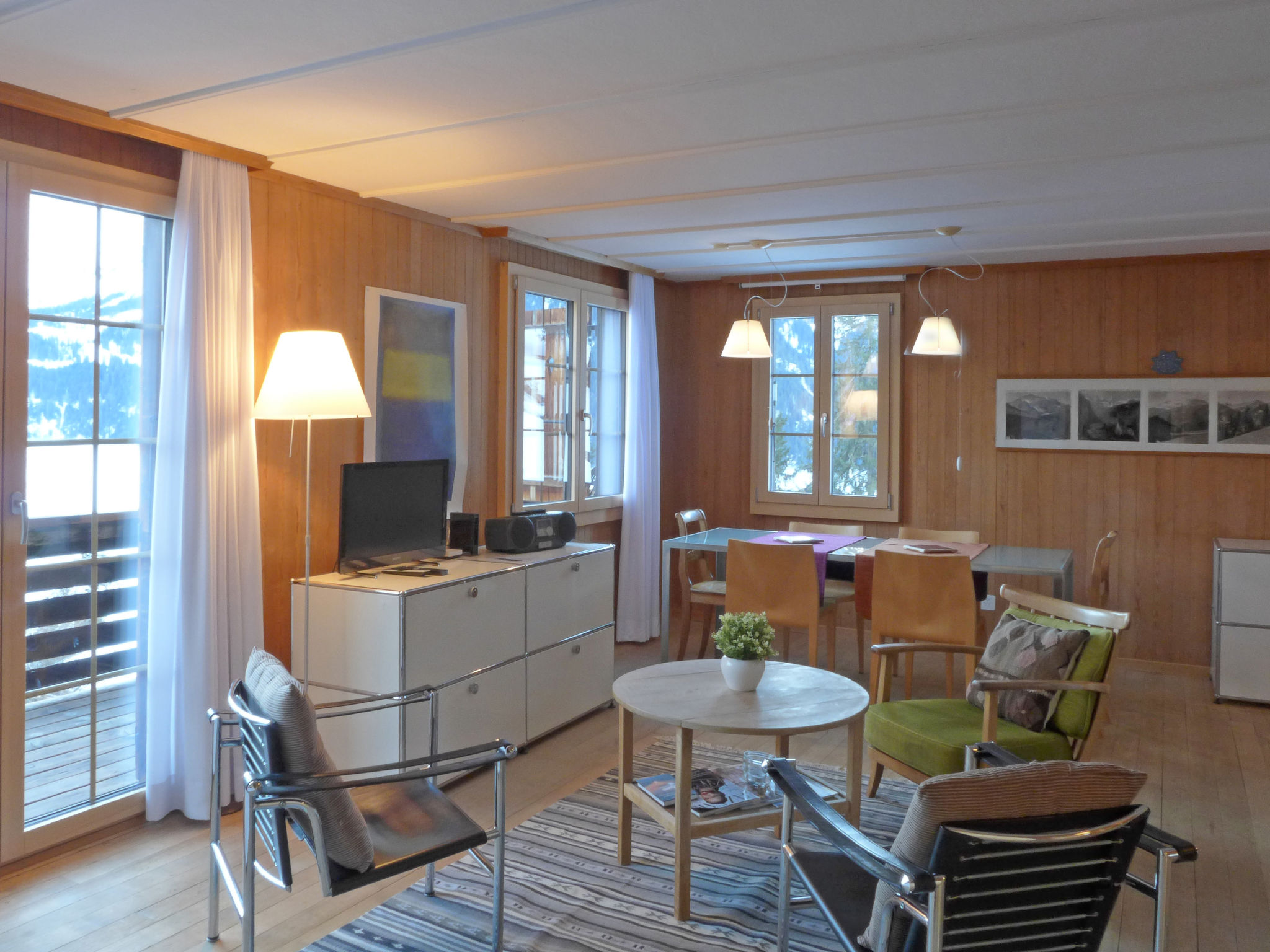 Foto 1 - Appartamento con 1 camera da letto a Lauterbrunnen con giardino e vista sulle montagne