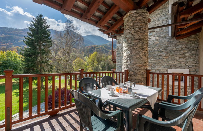 Apartment mit 2 Schlafzimmern in Sampeyre mit schwimmbad und garten - Foto 14
