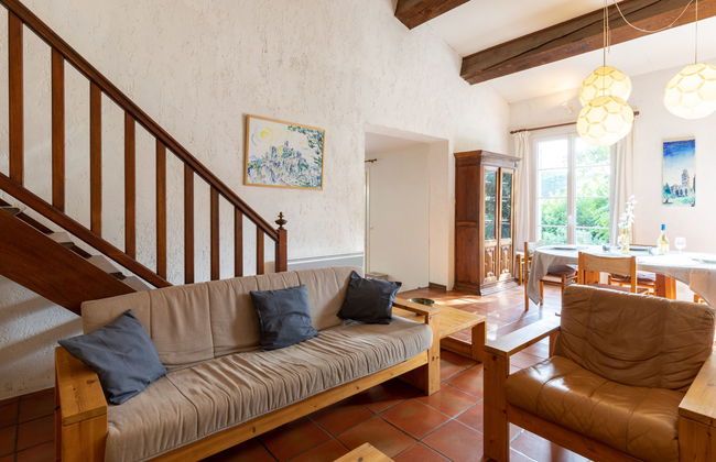 Casa de 5 quartos em Tresques com piscina privada e jardim - Foto 6