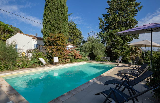 Casa de 5 quartos em Tresques com piscina privada e jardim - Foto 3