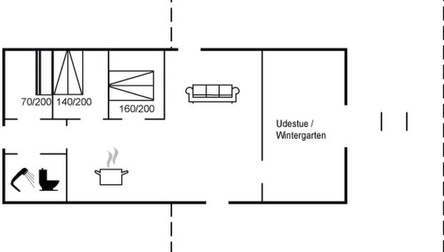 Haus mit 3 Schlafzimmern in Diernæs Strand mit terrasse - Foto 2